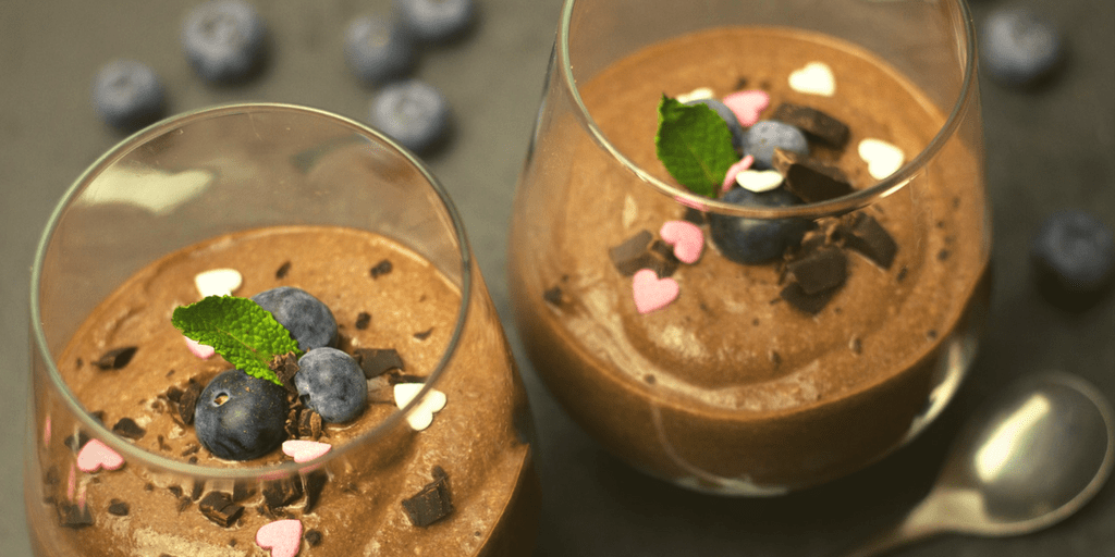 Dessert minceur inratable Mousse au chocolat sans lactose biostimology