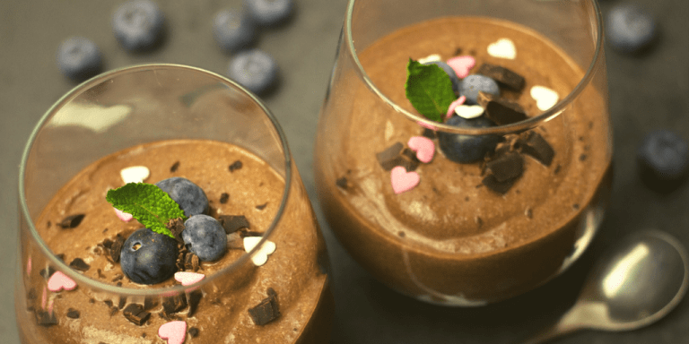 Dessert minceur inratable Mousse au chocolat sans lactose biostimology