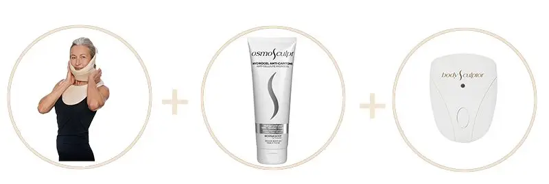 Installation du masque liftant Bodysculptor