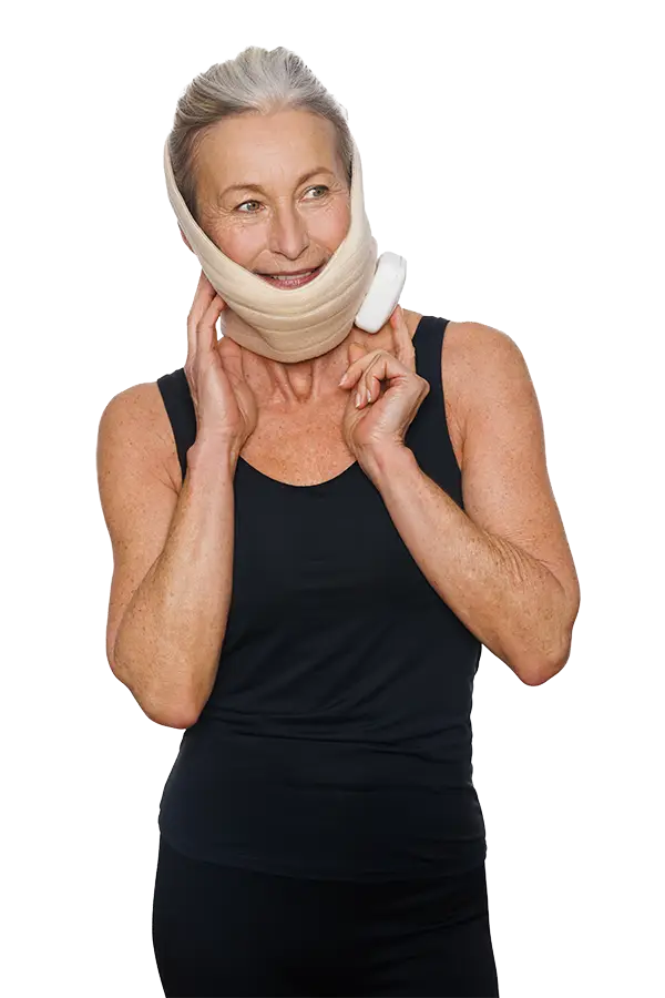 masque liftant double menton