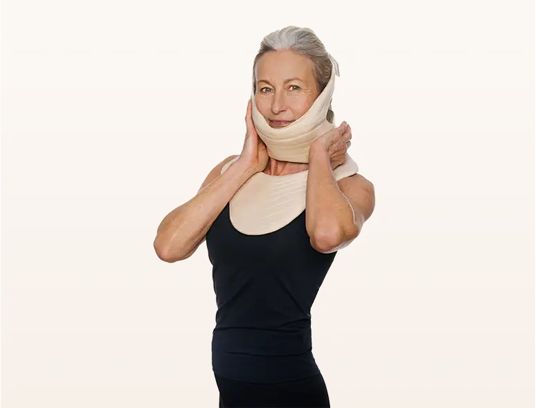 Masque liftant double menton