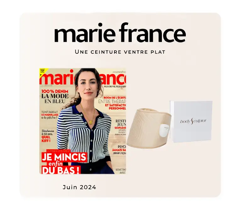 Publication Magazine Marie France sur Bodysculptor