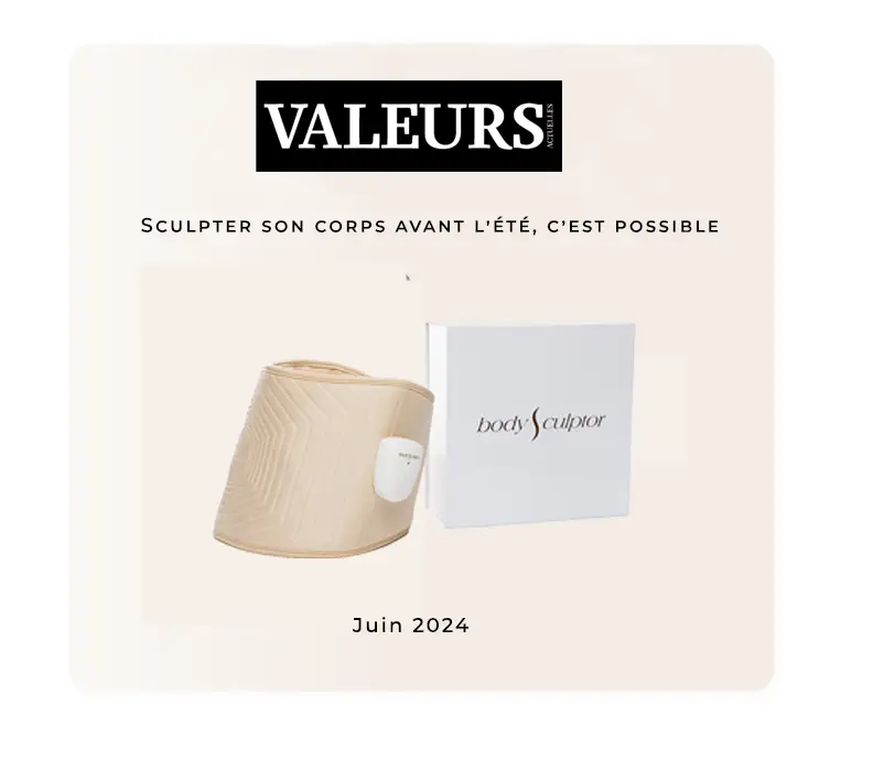 Publication Magazine Valeurs sur Bodysculptor